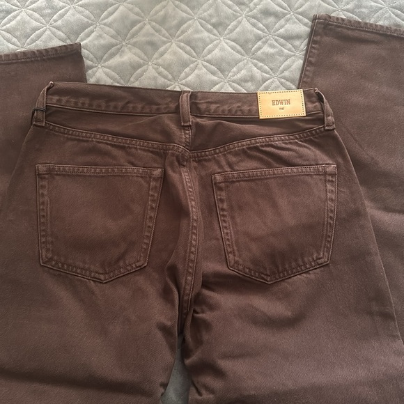 Edwin Cai Classic Straight Jeans Java Size 26 - Picture 7 of 7